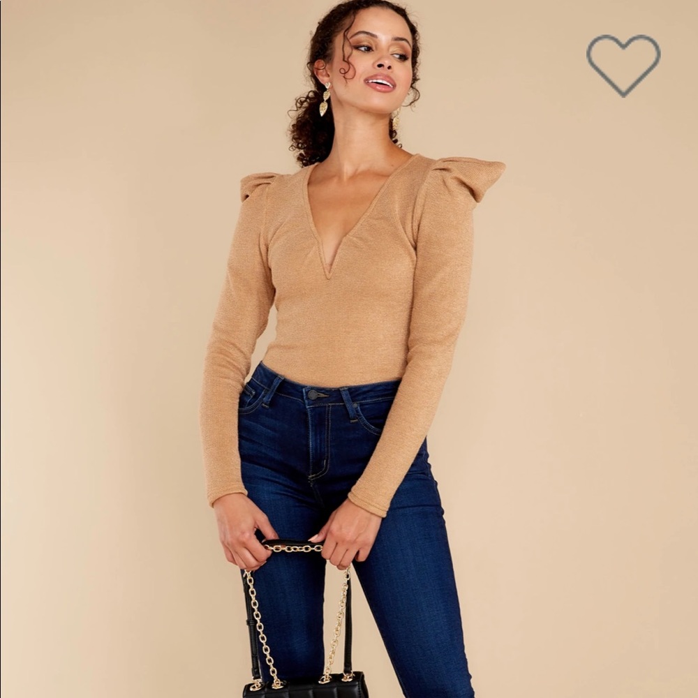 Red dress boutique bodysuit